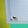 Nuevas Gafas Gato Oso Kt Accesorios Pasador DIY Decoración Funda de Teléfono Móvil Agujero Zapato Flor Zapato Parche Decoración de Material