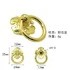 Anillo de Tirador para Tarro de Cerámica, Asa para Tarro de Té, Muebles Clásicos Chinos, Anillo de Tirador con Agujero Oculto, Accesorios para Cajas de Regalo