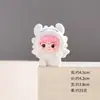 Figuritas de Resina Flocada en Caja Sorpresa Lindos Adornos de Escritorio Regalos Creativos DIY Adornos Divertidos Pequeños para Escritorio de Oficina