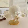 Nuevo Sombrero de Paja para Niños Lindo Sombrero de Princesa Sombrero de Sol de Verano para Niña Bebé Sombrero de Sol para Playa Bolso Familia