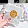 500 pegatinas animales pequeños de dibujos animados texto de ánimo pegatinas en rollo pegatinas redondas lindas para diario personal empaque de regalo pegatinas de sellado