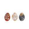 Parche ovalado de resina con lámina de oro vintage de alta calidad con diseño de nicho, accesorios para el cabello DIY, horquillas para el cabello femeninas, accesorios al por mayor
