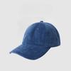 Boné de Baseball Liso de Veludo Transfronteiriço para Casal, Masculino e Feminino, Estudantes, Casual, Topo Macio, Cabeça Grande Japonesa, Quente, Pato