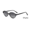 Gafas de sol de acetato de alta gama estilo nuevo, gafas de sol unisex de moda retro transfronterizas, gafas polarizadas para mujer con montura ovalada