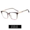 81576 nuevo plato de tendencia de comercio exterior de venta caliente sudamericano transfronterizo con gafas marco de gafas colorido degradado de moda