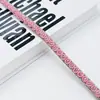 Cuerda de Tira de Vidrio Tubo Redondo de Pedrería Transfronteriza Accesorios para Joyería Accesorios para Ropa Línea de Corbata de Moño Tubo de Pedrería Venta al por Mayor