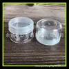 Botella de crema cosmética de 15 ml, botella de muestra pequeña de prueba, caja de embalaje cosmético, botella de crema blanca portátil, 15 g