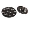 Patrón de Corteza de Árbol Hebilla Diamante Metal Abrigo de Lana Chaqueta Traje Ropa Formal Botón Botón Cierre Jin Da Accesorios de Ropa