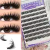 Caja de Regalo para Pestañas Postizas Transfronterizas Empaque Ocho Filas Yf70 Imitación Natural Estilo Cómico Pestañas Postizas Naturales Sin Pegamento Pestañas Postizas