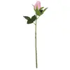 Nuevo Estilo Flor de Rosa Flor de Plástico Arreglo Floral Decoración para Sala de Estar, Ramo de Flores Artificiales Tallo Único