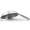 Wok grande de acero inoxidable sin recubrimiento multiusos wok frito trípode frito restaurante cantina hotel olla 26-100cm Punto de origen