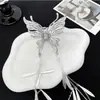 Pasador de Metal Mariposa Transfronterizo, Colgante de Borla para Cabello a Medio Recoger Femenino y de Alta Gama 2024 Clip para la Parte Posterior de la Cabeza del Festival de los Faroles