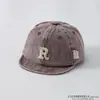 Sombrero de Sol para Bebé de Primavera y Otoño para Niños y Niñas, Letra R Bordada, Gorra de Béisbol Linda para Protección Solar Infantil