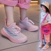 2025 Nova Primavera e Outono Sapatos Infantis Antiderrapantes de Tricô Fly-Knit Coco Slip-On Tricô Sapatos Esportivos para Bebê para Uso Externo