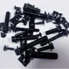 Serie de Zinc Negro Juego Completo de Soluciones de Tornillos de Brida, Tornillos de Brida Galvanizados de Alta Resistencia Tipo Placa Grandes y Pequeños