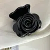 Pinza Pequeña para Cabello para Media Coleta en la Parte Trasera de la Cabeza, Pasador de Flor de Rosa de Acetato, Accesorios para el Cabello de Yiwu para Mujeres, Versátil para el Verano