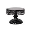 Decoração de mesa de casamento estilo europeu, adereços, prato de bolo redondo, ferro, perna alta, prateleira de bolo de ferro, prato de frutas, bandeja de sobremesa