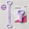 Corda de Puxar de Oito Caracteres Puxador de Silicone Exercício em Casa Yoga Faixa de Resistência Antiderrapante Abridor de Ombros Ferramenta para Costas Bonitas Faixa Elástica