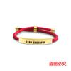 Pulseiras de Corda Trançada Multicor Transfronteiriças Europeias e Americanas Mantenha a Alegria e o Humor Presentes Inspiradores de Feriado com Pulseiras de Aço Inoxidável Gravadas