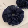 Goma para el pelo tipo scrunchie estilo francés con un toque de alta gama, Goma para moño para mujer, Nuevo accesorio para el pelo estilo coreano que hace que la cara se vea más pequeña