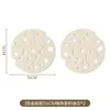 Tapete de Silicone Isolante Térmico, Tapete Anti-Queimaduras para Mesa de Jantar, Suporte para Tigela Estilo Creme, Tapete para Pratos e Panelas, Suporte para Copos de Alta Qualidade, Resistente a Altas Temperaturas, Atacado