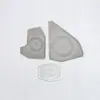 Adecuado para Audi Modelos 21-25 A3L Cubierta de Altavoz a Prueba de Polvo del Cofre Delantero Accesorios de Panel de Acero Inoxidable Accesorios para Automóviles