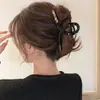 Pinza de Garra Grande para Mujer, Pinza de Tiburón de Alta Gama para la Parte Posterior de la Cabeza, Pinza para el Cabello Grueso, Pasador, Accesorio para el Cabello, Pasador