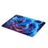 Mouse Pad Série Animal Colorido Estilo Criativo Chama Azul Pequeno para Escritório Antiderrapante Resistente à Sujeira Espessado Atacado
