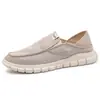 Sapatos masculinos de tamanho grande para pés largos, tênis masculinos confortáveis de sola macia, leves, respiráveis, versáteis, simples e modernos, sapatos masculinos para atacado
