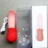 Vibrador de simulação de lambida de língua feminina para comércio exterior, ovo vibratório, masturbador de sucção, brinquedo sexual para adultos, dispositivo de cunnilingus, atacado de fábrica