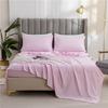 [Tienda de fábrica transfronteriza] Sábana individual para dormitorio de una persona, sábana doble de color liso simple para el hogar disponible para lijado