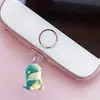Protetor de Poeira para Celular Gato Raivoso Acrílico Popular Transfronteiriço 2D Pingente Tipo-C Fofo