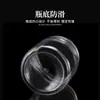 Botella de plástico personalizada transparente de grado alimenticio de plástico PET para envasado 300ml con tapa boca ancha envases de plástico para alimentos