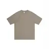 Camiseta Nanxia de Diseño Desestructurado, Corte Limpio Recto de Hombro, Manga Corta con Acabado de Alta Gama, Versátil para el Uso Diario y para Ir al Trabajo