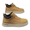 Zapatos de Tabla Deportivos de Trabajo de Caña Alta para Hombre, Ropa de Senderismo para Hombre, Resistente al Desgaste, Antideslizante, Montañismo Dr. Botas Martens