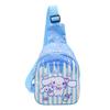 Bolsa de Pecho para Niños, Estilo Japonés y K, Bolsa Casual para Snacks para Salidas, Bandolera con Estampado de Dibujos Animados, Bolso Cruzado para Niños de Moda y Versátil para Mujer