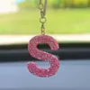 Colgante para Coche con Forma de Oso de Amor de Arcilla Amazon Transfronterizo, Colgante para Interior de Coche, Colgante de Letra de Alta Gama para Mujeres