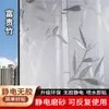 Película de Vidrio Esmerilado Electrostático Tipo Persiana Veneciana para Baño Anti-Mirada Translúcida No Transparente Adhesivo Libre de Personas Pegatina para Ventana de Privacidad