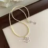 Collar de Flor de Cuentas Coloridas de Verano 2026 Nuevo Diseño de Nicho Cadena para Clavícula Fresca y Sencilla