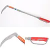 Hoz Agrícola Acero al Manganeso Herramienta Agrícola Machete Cortacésped Hoz Cuchillo para Cortar Árboles Cortar Madera Hoz para Cosechar Maíz Hoz de Doble Corte