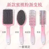 Conjunto de Pentes Massageadores com Airbag Coloridos Mais Vendidos da Amazon para Alisar Cabelo, Pente Almofada para Penteado, Conjunto de Pentes Vazados com Costelas para Cabelo Oleoso