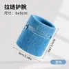 Muñequera de toalla con bolsillo con cremallera, muñequera deportiva absorbente de sudor y transpirable, muñequera multifuncional para ciclismo y almacenamiento, directo del fabricante