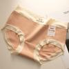 Ropa interior de algodón sin costuras japonesa para dama, cintura transpirable, entrepierna de algodón antibacteriano 5A, algodón de fibra larga, calzones para niña al mayoreo