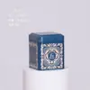 Tetera Caja de Hierro Olla Cuadrada Pequeña Paquete de Uno o Dos Té Blanco de Anji Té Verde Té Negro Té Aromático Tetera Cuadrada Pequeña Universal Estampada
