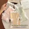 Ropa Interior de Seda de Hielo para Estudiantes Niñas Antibacteriana Grado A Algodón de Bebé Grado A Algodón Entrepierna Extendida Transpirable Cintura Media Calzones para Mujer
