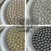 Pendientes de Perla Marca S, Tachuelas, Accesorios para Orejas, Hechos a Medida con Tu Propio Diseño, Plata Pura 999, Plata 925 DIY, Sensación de Alta Gama