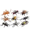 Juego de 9 Piezas de Figuras Realistas de Insectos Modelos de Animales de PVC Incluye Hormigas Abejas Saltamontes Escarabajos y Más Juguetes Educativos para Niños Tamaño 15cm a