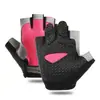 Guantes deportivos de medio dedo para hombres y mujeres, para ciclismo al aire libre, fitness, transpirables, absorción de impactos, antideslizantes, para montañismo al aire libre, guantes de medio dedo