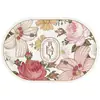 Tapete Antiderrapante para Banheiro Tapete de Chão Absorvente de Lama Diatomácea Tapete de Porta Floral Nórdico Venda por Atacado
