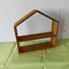 Estilo Chino Soporte de Postre de Madera Estante de Exhibición Estante de Exhibición de Dim Sum Estilo Chino Adorno Decoración de Postre para Primer Cumpleaños